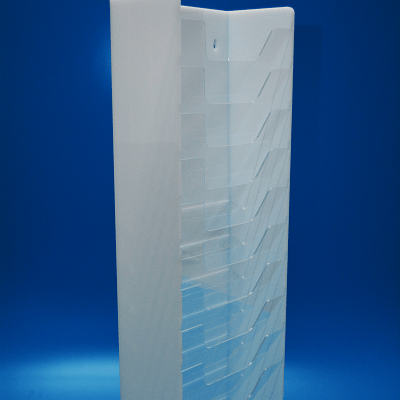 Opal acrylic file and chart holder manufactured to holder folders