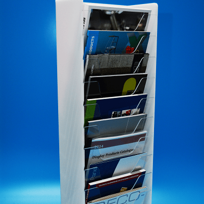 Opal acrylic file and chart holder manufactured to holder folders