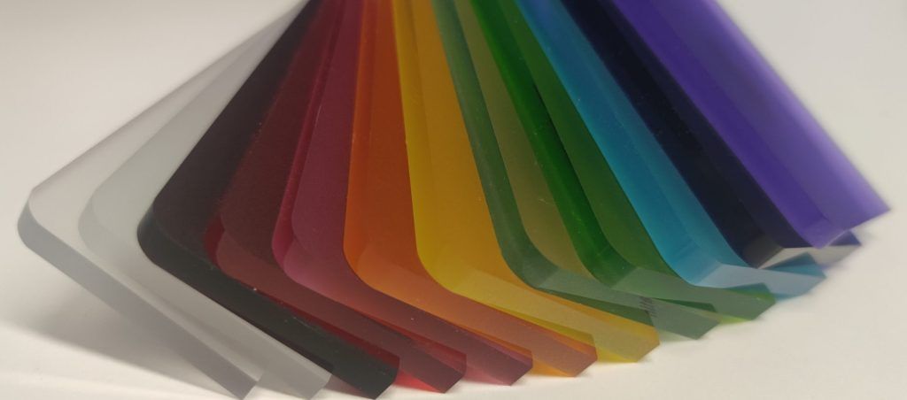 SatinGlas Swatch Sample of 6mm Satinglas Matt Acrylic