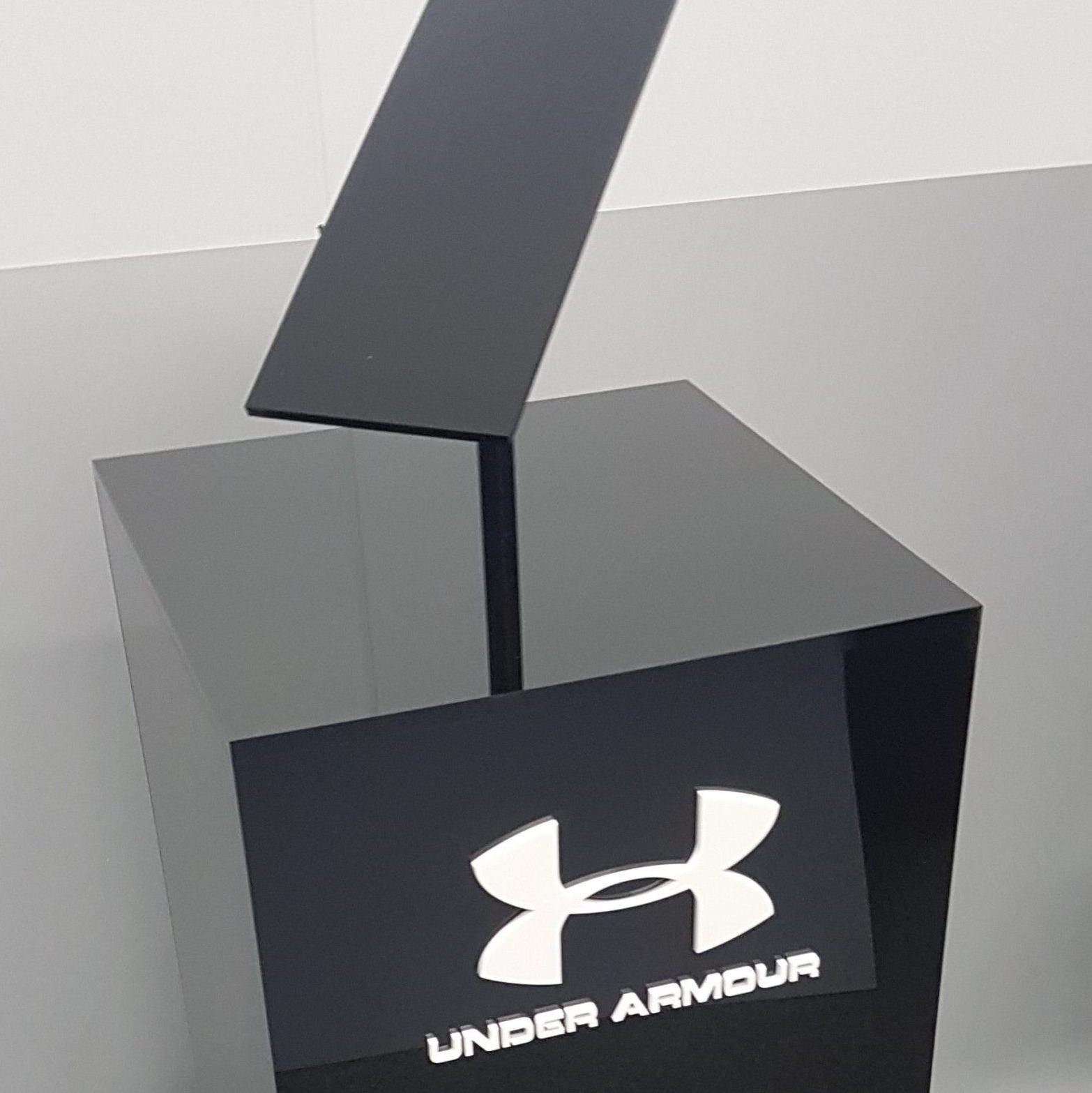Product promoter and shipping display case - closed