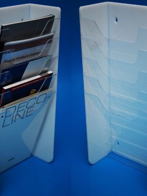 File & Chart Holders File and chart holder manufactured to hold catalogues and files