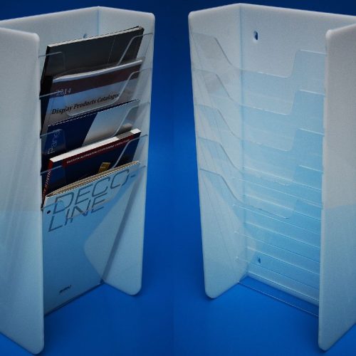 File & Chart Holders File and chart holder manufactured to hold catalogues and files