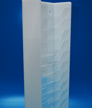 Opal acrylic file and chart holder manufactured to holder folders