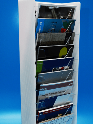 Opal acrylic file and chart holder manufactured to holder folders