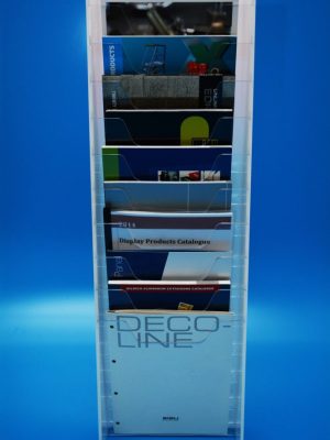 Opal acrylic file and chart holder manufactured to holder folders