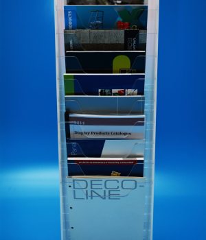 Opal acrylic file and chart holder manufactured to holder folders