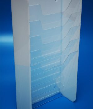 File and chart holder manufactured to hold catalogues and files