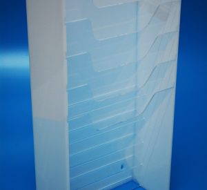 File and chart holder manufactured to hold catalogues and files
