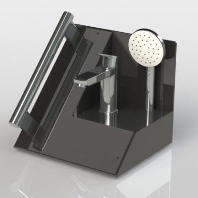 3D render of custom product for sign off prior to constructing a prototype