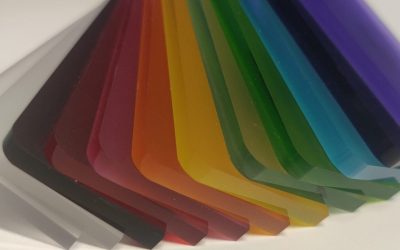 Swatch Sample of 6mm Satinglas Matt Acrylic
